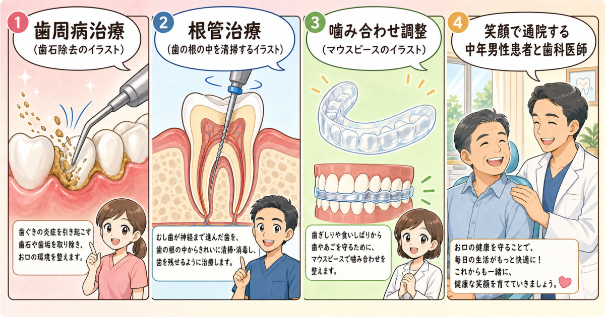 なぜ歯がグラグラするのか？抜歯を判断する境界線と原因