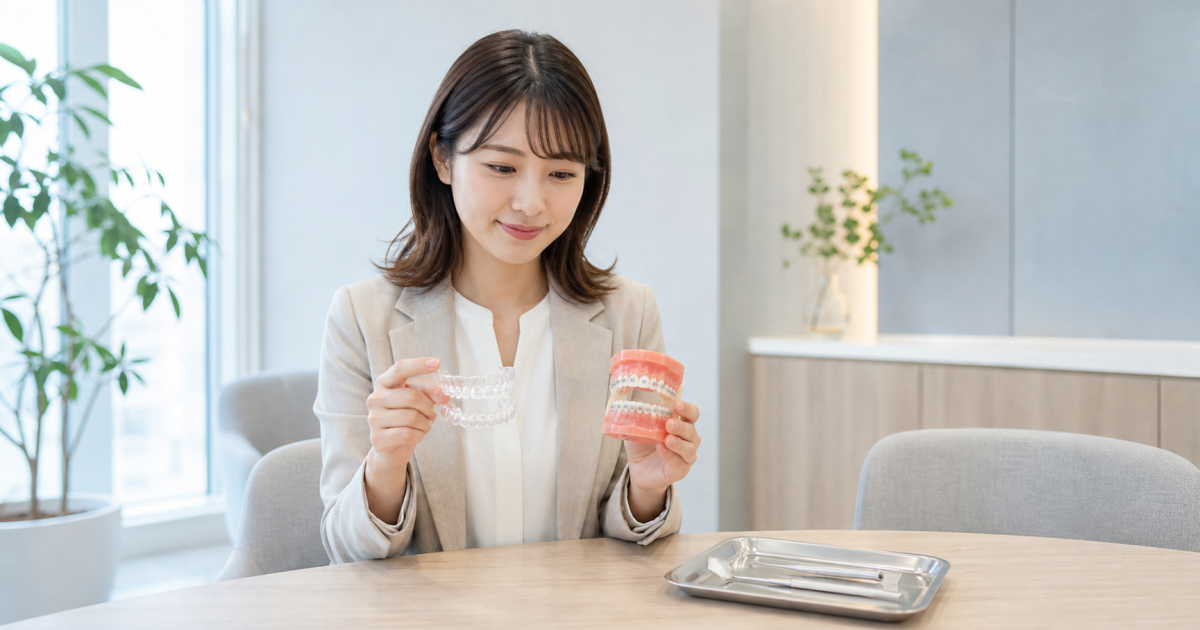 マウスピースとワイヤー矯正どちら？働く女性向けの選び方・比較