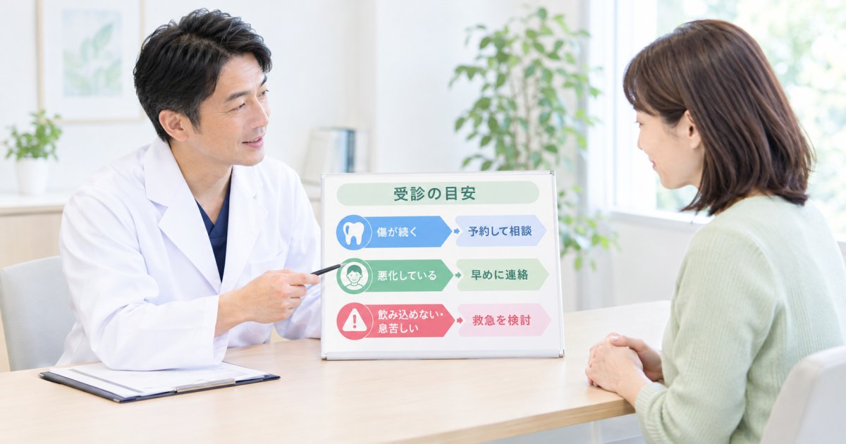がんが気になるとき、どんな症状なら受診を早めますか?